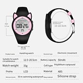cheap Smartwatch-696 T15 Smart Watch 0.69 inch Kids Smartwatch Phone Bluetooth Calendar Compatible with Smartphone Kid&#039;s Message Reminder IP 67 31mm Watch Case