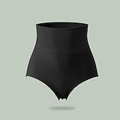 abordables Culottes-Femme Taille haute Élévation de la hanche Couleur unie / unie Sous-vêtements Standard Printemps, Août, Hiver, Eté Violet claire Gros rouge Vert Noir Rose Claire
