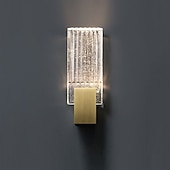 baratos Candeeiros de Parede de interior-luzes de parede led bolhas de cristal luzes de parede internas sala de estar quarto lâmpada de parede de metal