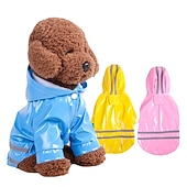 Hund Katze Regenmantel Jacke Reflexionsband Welpenkleidung Regenjacke Mode Wasserdicht Winddicht Trendy Reflektierend Wasserdicht Outdoor Hundebekleidung preiswerte Regenmantel-Hund Katze Regenmantel Jacke Reflexionsband Welpenkleidung Regenjacke Mode Wasserdicht Winddicht Trendy Reflektierend Wasserdicht Outdoor Hundebekleidung