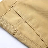 Herre Dressbukser Bukser Lomme Rett ben عادي Komfort Pustende Full lengde Bryllup Avslappet Daglig 100 % bomull Sport Stilfull Militærgrønn Svart Høy Midje Uelastisk billige Slank-Herre Dressbukser Bukser Lomme Rett ben عادي Komfort Pustende Full lengde Bryllup Avslappet Daglig 100 % bomull Sport Stilfull Militærgrønn Svart Høy Midje Uelastisk