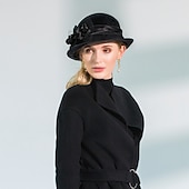 economico Fascinatori &amp; Cappelli-Cappello Vintage Retro Anni '50 Festa di San Valentino per Donne Derby Ascot Festival di Corse Cappello per Adulti Tutte le Stagioni