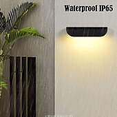 economico applique da esterno-lampada da parete per esterni a led 10w 900lm lampada da parete per esterni impermeabile porta scale corridoio parete esterna cortile balcone corridoio lampada da parete per interni per esterni