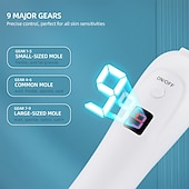 economico Apparecchi per la cura del viso-display lcd elettrico portatile lentiggine verruche punto talpa macchia scura lentiggine rimozione penna gomma salone strumento di bellezza