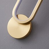 billige Vegglamper for innendørsbruk-led vegglamper innendørs kobber, moderne led vegglampebelysning 21,4&quot; lineær slankt rørformet gull veggmontert lampe for trapp, soverom