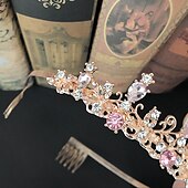economico Fasce e corone-Bambino Da ragazza Accessori per capelli Attivo Dolce Esterno Regali di Natale Tinta unita Metallo Metallizzato Rosa Rosso