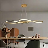 economico Design della linea-luci l.t. 1 luce 75 cm lampada a sospensione dimmerabile in acrilico lampadario a led design nota regolabile moderno per illuminazione domestica soggiorno solo dimmerabile con telecomando
