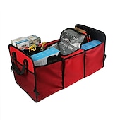 cheap Vehicle Service-Car Trunk Storage Box Foldable Anti-slip Car Storage Box Toy Food Storage Bag Car Organize Car Accessories