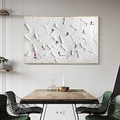 voordelige Schilderijen van landschappen-Hang-geschilderd olieverfschilderij Handgeschilderde Horizontaal Abstract Landschap Modern Zonder Inner Frame (Geen frame)