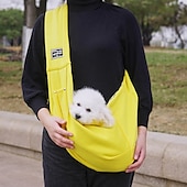 cheap Dog Travel Essentials-Dog Cat Pets Carrier Bag Travel Backpack Shoulder Messenger Bag Dog Carrier Backpack Adjustable Breathable Foldable Solid Colored Classic Cotton Baby Pet puppy Small Dog Training Outdoor Hiking Green