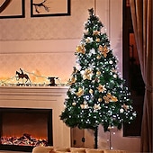 preiswerte USB-Lichterketten-weihnachtslichter fee lichterketten innen außen usb mit fernbedienung 10m 20m dunkelgrüner draht lichterketten 100/200 leds 17key fernbedienung cluster lichter urlaubslichter usb urlaub hochzeit