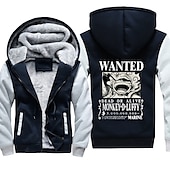 preiswerte Grafik von Zeichentrick- und Filmfiguren-One Piece Cosplay Kapuzenshirt Anime Oberbekleidung Anime Grafik Für Paar Herren Damen Erwachsene Heißprägen Casual