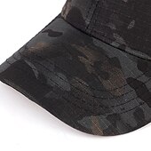 ieftine Pălării Bărbați-Bărbați Șapcă de baseball Căciulă de camioner Șapcă din plasă Netback Cap Camuflaj verde Camuflaj negru Hip Hop Haine de strada Respirabil