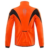 baratos Jaquetas e Gilets para homens-Arsuxeo Homens Jaqueta para Ciclismo Jaqueta Corta-Vento Casaco de lã Inverno Térmico / Quente A Prova de Vento Forro de Velocino Respirável Moto Jaqueta Ciclismo de Montanha Ciclismo de Estrada