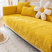 cheap Sofa Cover-Sofa Mat Cover Cotton Anti-Slip Couch Seat Slipcover for Sectional Armchair Loveseat 4 or 3 Seater L Shape for Dogs Cats(Sold By 1 Pcs,Not A Set)
