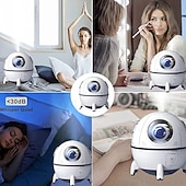 abordables Lumières intelligentes-Lumière LED intelligente humidificateur d&#039;air USB ultrasonique brume fraîche aromathérapie capsule spatiale diffuseur d&#039;eau avec lumière LED humidificateur astronaute