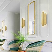 cheap LED Wall Lights-Lightinthebox Creative Modern Nordic Style Wall Lamps Wall Sconces LED Wall Lights Bedroom Dining Room Iron Wall Light 110-120V 220-240V