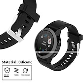 cheap Garmin Watch Bands-Watch Band for Garmin Fenix 8 43mm 7S Pro 6S 5S Plus Epix Pro 42mm Approach S70 42mm Instinct 2S Descent Mk2S D2 Delta S 20mm Silicone Replacement  Strap Sport Band Wristband