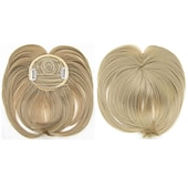 cheap Bangs-White Hair Extensions for Women Invisible Toupee Thinning Hair Extensions Wig Hairpiece Thick Top Hair Pieces