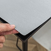abordables Nappes-Housse de set de table de ferme 100 % imperméable et résistante à l&#039;huile, nappe en vinyle PVC, protection de nappe rectangulaire pour table à manger, extérieur et intérieur
