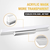 billige Vanity-lamper-servantlys led speil frontlampe vanntett ip20 led baderomslys over speil veggbelysningsarmaturer for bad soverom stue skap 110-240v