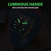 olcso Quartz órák-MINI FOCUS Quartz Sport Óra Férfiaknak Kronográf Lumineszcens Naptár Katonai Férfi Órák Felső Márka Luxus Szilikon Szalag Vízálló Apák Napjára