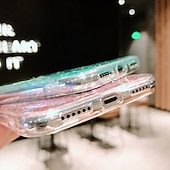 رخيصةأون جرابات آيفون-هاتف غطاء من أجل آيفون 15 برو ماكس بلس iPhone 14 13 12 11 Pro Max Mini X XR XS Max 8 7 Plus غطاء خلفي اضحة وضوح الشمس للنساء فتاة بلينغ بريق لامعة TPU