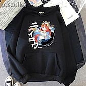 cheap Cartoon &amp; Movie Character Graphic-Genshin Impact Nilou Hoodie Cartoon Manga Pattern Front Pocket Graphic For Couple&#039;s Men&#039;s Women&#039;s Adults&#039; Masquerade Hot Stamping Casual Daily
