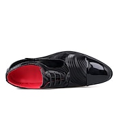 halpa Oxford-kengät-miesten kiiltonahkaiset mekkokengät – tyylikkäät muodolliset oxford-nauhakorkonauhat erikoistilaisuuksiin