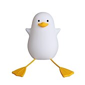 economico Lucine notturne per bambini e neonati-anatra ha condotto le luci notturne simpatica lampada in silicone ricaricabile usb sensore di temporizzazione lampada da comodino per camera da letto regalo per bambini