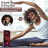 billige Hodetelefoner over- og på øret-Sovemaske Bluetooth 5.2 sovende hodetelefoner blomstrede sovende hodetelefoner sport løpe musikk hodebånd side-sovende beste gave reise