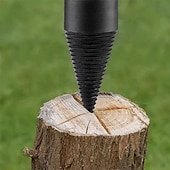 cheap Drill Bit Set-Firewood Log Splitter Drill Bit Hex Shank Removable Wood Splitter Drill Bits Heavy Duty Drill Screw Cone Driver 38mm/42mm/45mm (1.475&quot;/1.625&quot;/1.75&quot;)