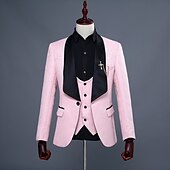 halpa Asusteet-1920-luku Slim Fit Kolmiosainen puku Hartiahuivikäänne Suuri Gatsby Herrasmies Gangsteri Jakardi Miesten Joulu Karnevaali Naamiaiset Häät Juhla Tanssiaiset Aikuisten Takki Liivi Housut