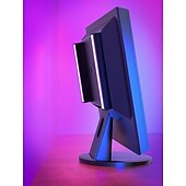 economico Luci intelligenti-tuya wifi computer desktop lampada atmosfera rgb smart bluetooth lampada sensore musicale app usb controllo vocale e-sport lampada polare