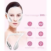 levne Zařízení péče o obličej-elektrický v face lifting dvojitá brada reduktor lifting obličeje hubnutí tvarování microcurrent led light devices neck massager lift