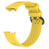 זול להקות שעונים של Fitbit-להקת שעונים חכמה מותאם ל פיטביט Charge 4 / Charge 3 / Charge 3 SE סיליקוןריצה שעון חכם רצועה אלסטי מתכוונן נושם רצועת ספורט תַחֲלִיף צמיד