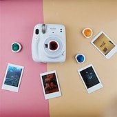 baratos Câmaras e Acessórios para Fotografia-adequado para câmera polaroid instax mini 11 conjunto de acessórios 8 em 1