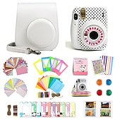 baratos Câmaras e Acessórios para Fotografia-adequado para câmera polaroid instax mini 11 conjunto de acessórios 8 em 1