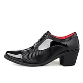 halpa Oxford-kengät-miesten kiiltonahkaiset mekkokengät – tyylikkäät muodolliset oxford-nauhakorkonauhat erikoistilaisuuksiin