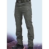 abordables Pantalons de Course &amp; Collants-Homme Ripstop Coupe Vent Militaire Noir Vert