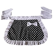 abordables Tablier-tablier de taille tablier de chef noir pour femmes et hommes, tablier de cuisine en toile de coton, tablier de jardinage personnalisé avec poche, dos croisé robuste réglable