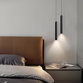 billige Øylys-1-lys 2 stk/lot led pendel lys downlight alumnium maleri 5w varm hvit / hvit led lyskilde inkludert / led integrert/ mini stil for spisestue soverommet