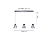 cheap Pendant Lights-160/136 cm Geometric Shapes Pendant Light Aluminum Formal Style Modern Style Classic Artistic Modern 220-240V