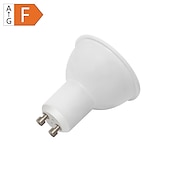 abordables Bombillas-1 PC 7 W Focos LED 500-550 lm GU10 9 Cuentas LED SMD 2835 Decorativa Blanco Cálido Blanco Fresco 220-240 V / 1 pieza / Cañas