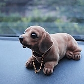 voordelige Autohangers &amp; Ornamenten-1 stuks Auto Dashboard Decoraties Modieus Hond Schattig Nieuw ontwerp Klein en voortreffelijk Voor vrouwen Voor mannen