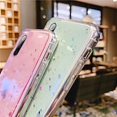 رخيصةأون جرابات آيفون-هاتف غطاء من أجل آيفون 15 برو ماكس بلس iPhone 14 13 12 11 Pro Max Mini X XR XS Max 8 7 Plus غطاء خلفي اضحة وضوح الشمس للنساء فتاة بلينغ بريق لامعة TPU