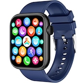 abordables Montres connectées-imosi qx7 montre intelligente 1,85 pouces smartwatch fitness montre de course bluetooth surveillance de la température podomètre rappel d&#039;appel compatible avec android ios femmes hommes étanche longue