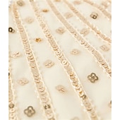 economico Abiti degli anni '20-Anni Ruggenti Anni 1920 Midi Vestito Abito Flapper Abito da Ballo Taglie Forti Normale Senza maniche Il grande Gatsby Charleston Invitato al matrimonio Paillettes Scollo a V Costume Per donna