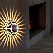 voordelige Verzonken gemonteerde wandlampen-1-licht 10cm modern/eigentijds mini-stijl inbouw wandlampen led sferisch ontwerp aluminium gang trappen wandlamp 90-240v 3w