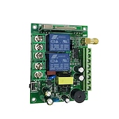 お買い得  スマートスイッチ-433 mhz ac 110v 220v 2ch rf リモートコントロールスイッチコントローラユニバーサル rf リレー受信機用ライトガレージドアオープナーモーターアップダウンストップ 433mhz